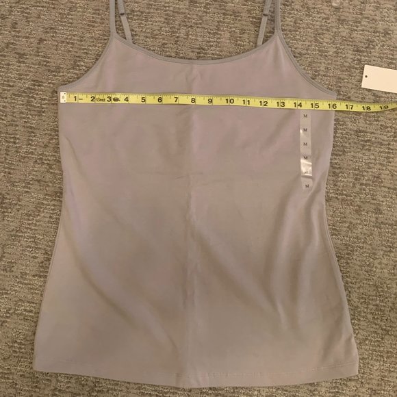 NWT Bay Studio Grey Cami - Size Medium - Picture 3 of 7